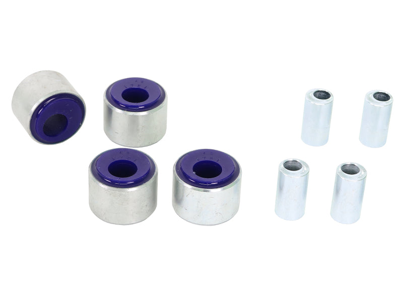 

Superpro SPF1721XK - SPRSPF1721XK - SuperPro 1991 Toyota Land Cruiser Base Front 4 Deg. Caster Correction Radius Arm-to-Diff Bushing Set - Shipped in Europe - Tuningsupply.com
