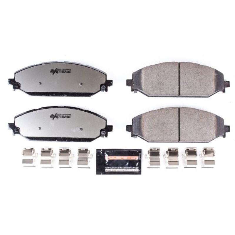 Power Stop 2019 Ram 1500 Front Z36 Truck & Tow Brake Pads w/Hardware-tuningsupply.com