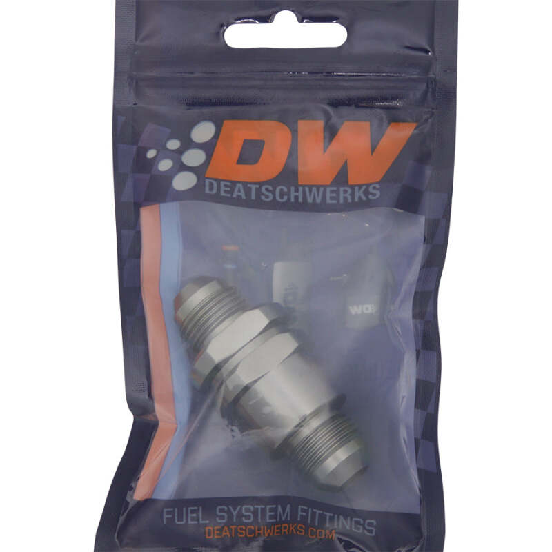 DeatschWerks 8AN Male Flare + 8AN Male Flare One Way Check Valve-tuningsupply.com