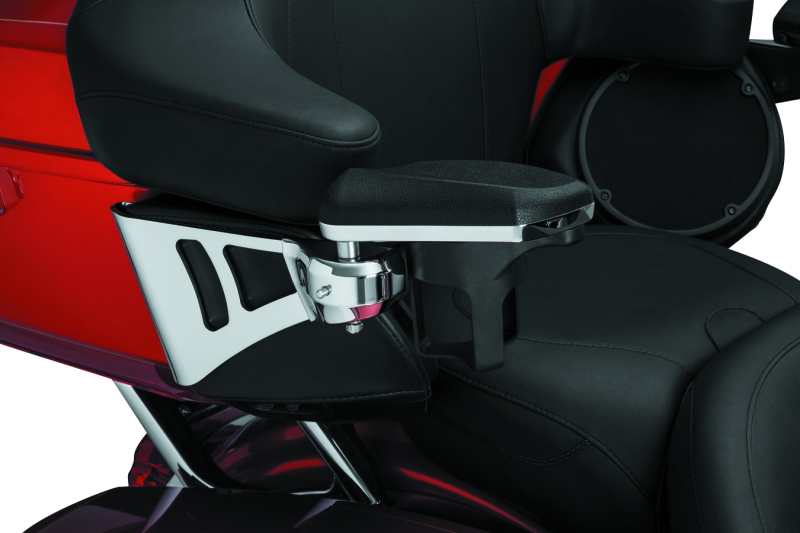 Kuryakyn Passenger Armrests  14-23 Touring Models Chrome-tuningsupply.com