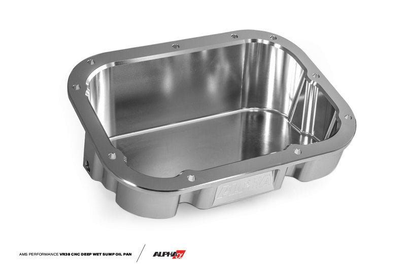 AMS Performance 09-11 Nissan GT-R (CBA) / 2012+ Nissan GT-R (DBA) Alpha CNC Billet VR38 Oil Pan-tuningsupply.com