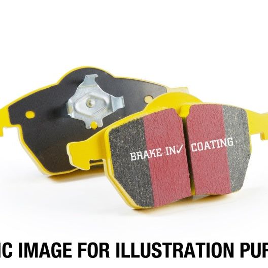 EBC 2015+ Fiat 500X 1.4L Turbo Yellowstuff Front Brake Pads-tuningsupply.com