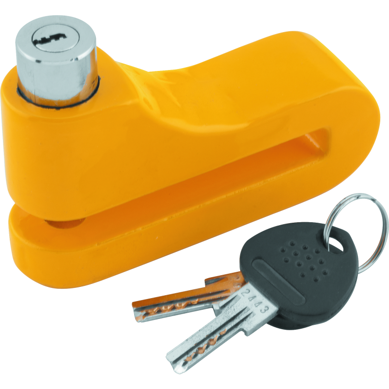 Bully Lock Disc Lock 10mm - Yellow-tuningsupply.com