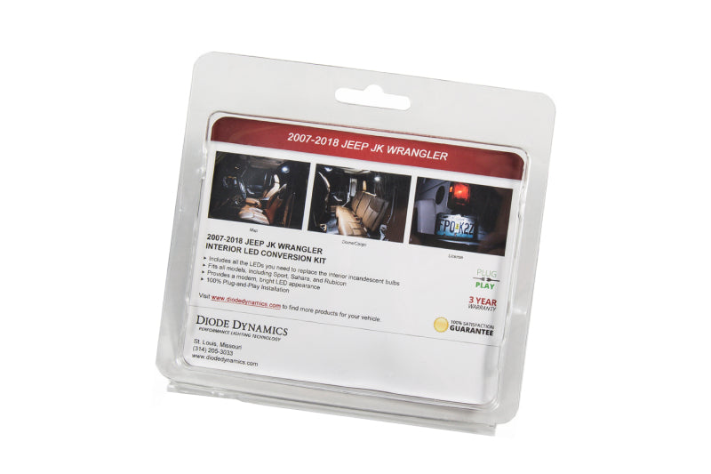 

Diode Dynamics DD0364 - DIODD0364 - Diode Dynamics Wrangler JK 4dr Interior Kit Stage 2 - Cool - White - Shipped in Europe - Tuningsupply.com
