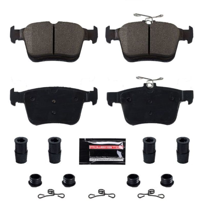 Power Stop 15-19 Audi A3 Rear Z23 Evolution Sport Brake Pads w/Hardware-tuningsupply.com