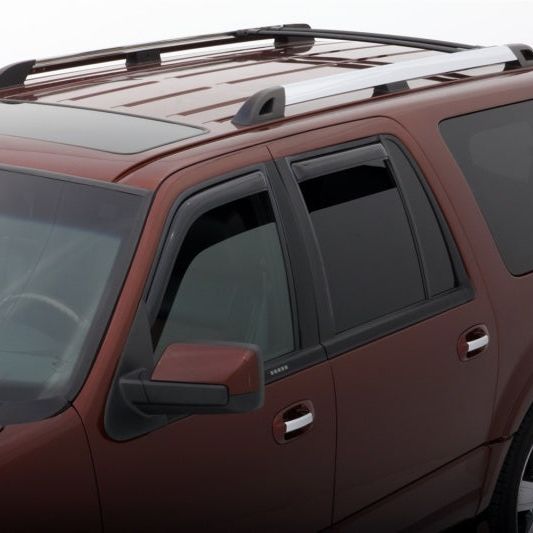 AVS 98-18 Lincoln Navigator Ventvisor In-Channel Front & Rear Window Deflectors 4pc - Smoke-tuningsupply.com