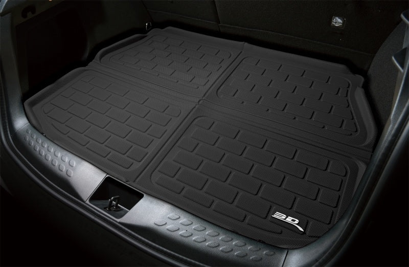 3D MAXpider 20-21 Hyundai Palisade Cross Fold Kagu Behind 2nd Row Cargo Liner - Black-tuningsupply.com