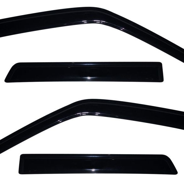 AVS 10-18 Nissan Juke Ventvisor Outside Mount Window Deflectors 4pc - Smoke-tuningsupply.com