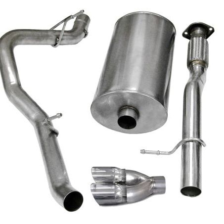 Corsa 2007-2008 Chevrolet Suburban 1500 5.3L V8 Polished Sport Cat-Back Exhaust-tuningsupply.com