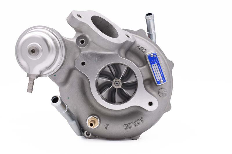 Forced Performance Subaru STi/WRX Blue Turbo 58mm CH10CM Turbine Hsg Internal TiAL MVI WGw/Oil Line-tuningsupply.com