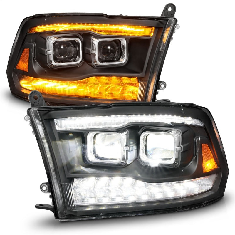 

ANZO 111595 - ANZ111595 - ANZO 09-18 Dodge Ram 1500/2500/3500 Full LED Proj Headlights w/Switchback Light Bar - Black - Shipped in Europe - Tuningsupply.com
