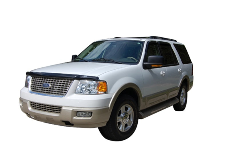 AVS 03-06 Ford Expedition Hoodflector Low Profile Hood Shield - Smoke-tuningsupply.com