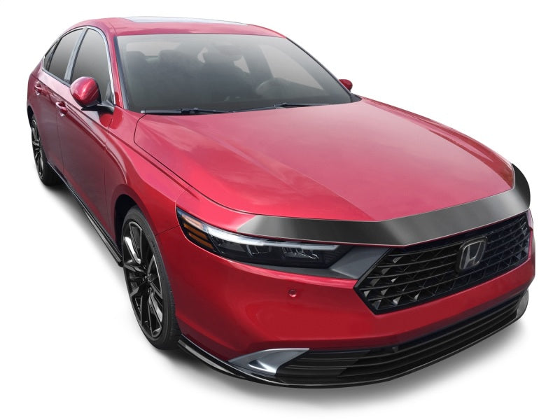 AVS 23-24 Honda Accord Aeroskin Low Profile Acrylic Hood Shield - Smoke-tuningsupply.com