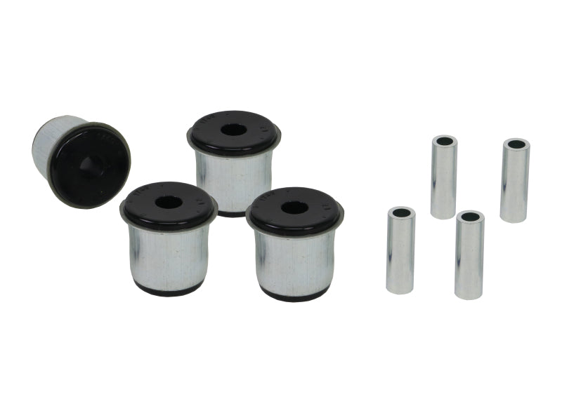 

Whiteline W51749 - WHLW51749 - Whiteline Plus 84-01 Jeep Cherokee/93-98 Gr Cherokee/97-06 Wrangler TJ Fr Trailing Arm-Upper Bushing - Shipped in Europe - Tuningsupply.com

