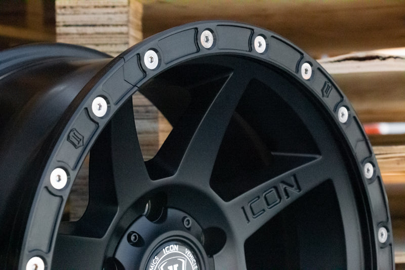 ICON 17in Compression/Alpha/Rebound Wheel Rock Ring Kit (20 Bolt)-tuningsupply.com