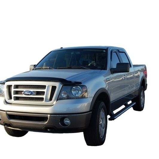 AVS 06-08 Lincoln Mark LT Ventvisor In-Channel Front & Rear Window Deflectors 4pc - Smoke-tuningsupply.com