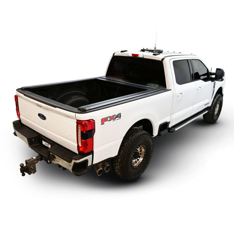 

Westin 19-61005 - WES19-61005 - Westin 17-26 Ford F-250/F-350/F-450/F-550 SD 6ft 10in Bed Manual Retractable Tonneau Cover - Black - Shipped in Europe - Tuningsupply.com
