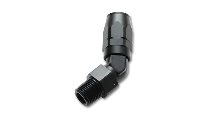 

Vibrant 26406 - VIB26406 - Vibrant -10AN Male NPT 45Degree Hose End Fitting - 3/8 NPT - Shipped in Europe - Tuningsupply.com

