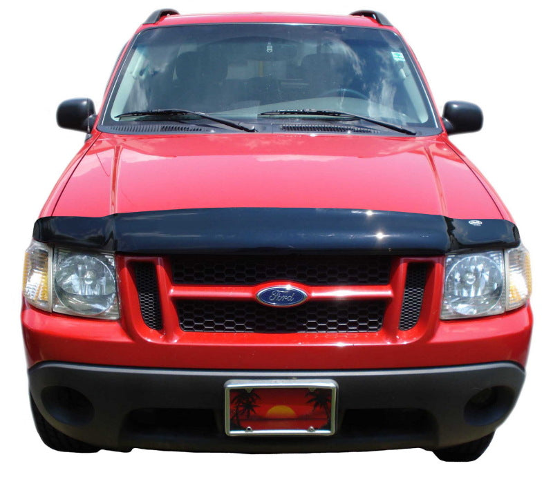 AVS 01-05 Ford Explorer Sport High Profile Bugflector II Hood Shield - Smoke-tuningsupply.com