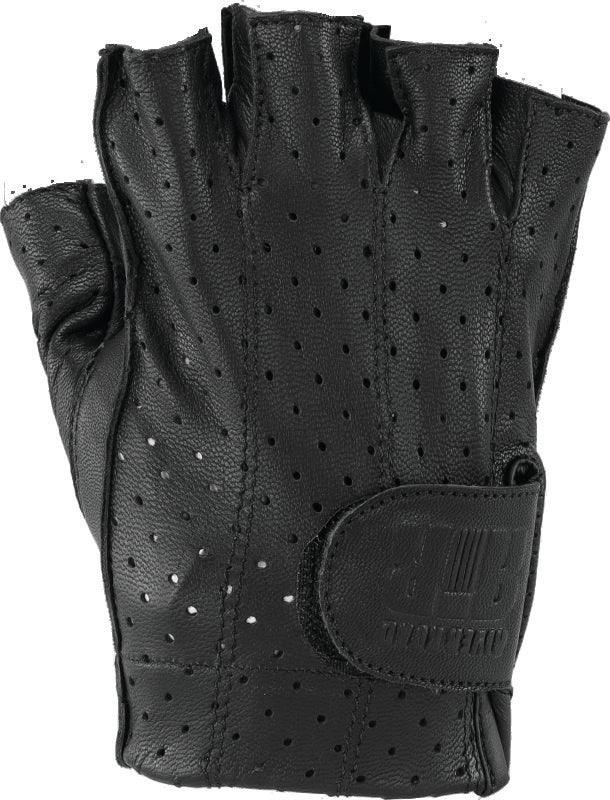 Kuryakyn Leather By River Road Tucson Shorty Gloves Black - XL-tuningsupply.com