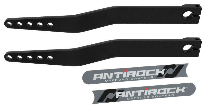 

RockJock RJ-202009-101 - ROKRJ-202009-101 - RockJock Antirock Fabricated Steel Sway Bar Arms 19.25in Long 1.7in Offset Bend 5 Holes - Shipped in Europe - Tuningsupply.com
