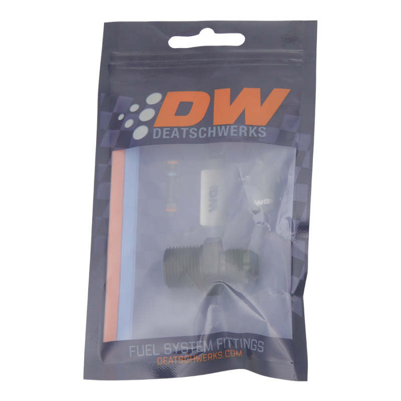 

DeatschWerks 6-02-0902-B - DWK6-02-0902-B - DeatschWerks 6AN Male Flare to 3/8in Male NPT Adapter - Anodized Matte Black - Shipped in Europe - Tuningsupply.com
