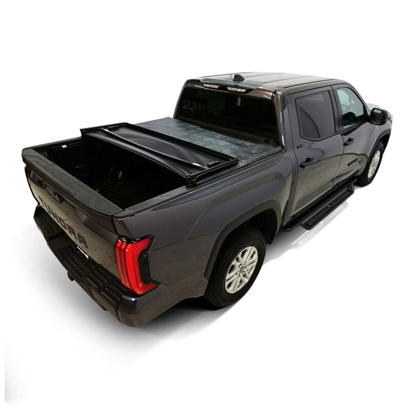 

Westin 19-20285 - WES19-20285 - Westin 2022+ Toyota Tundra 66in Bed Soft Tri-Fold Tonneau Cover - Shipped in Europe - Tuningsupply.com
