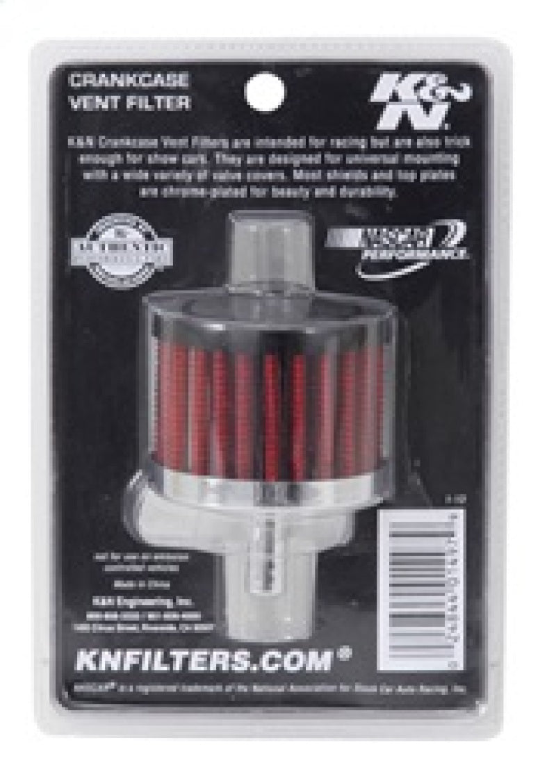

K&N Engineering 62-1000 - KNN62-1000 - K&N Steel Base Crankcase Vent Filter 0.375in Vent OD x 2in OD x 1.5in Height - Shipped in Europe - Tuningsupply.com
