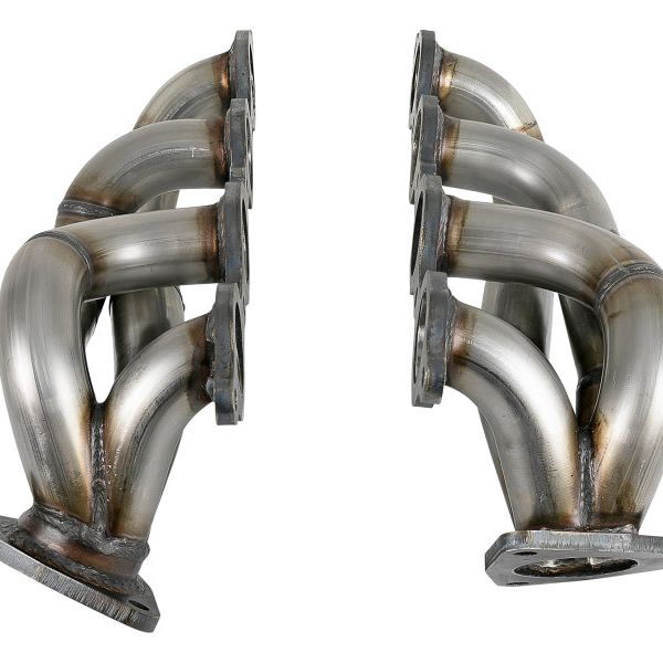 aFe Twisted Steel 1-3/4in 304SS Shorty Headers 2019 GM Silverado / Sierra 1500 V8-5.3L/6.2L-tuningsupply.com