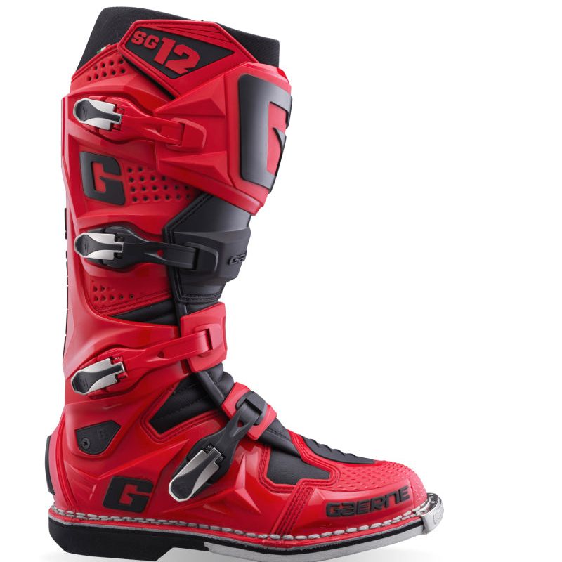 Gaerne SG12 Boot Red/Black Size - 11-tuningsupply.com