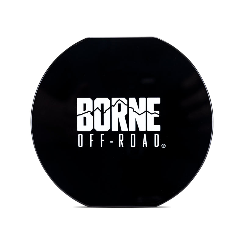 Borne Off-Road 7in Round Light Cover Black-tuningsupply.com