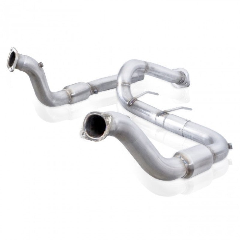 

Stainless Works FTR17DPCAT - SSWFTR17DPCAT - Stainless Works 2017 F-150 Raptor 3.5L 3in Downpipe High-Flow Cats Factory Connection - Shipped in Europe - Tuningsupply.com

