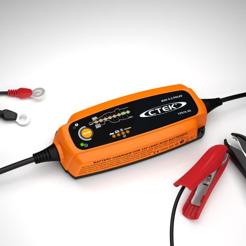 CTEK Battery Charger - MUS 4.3 Polar - 12V-tuningsupply.com