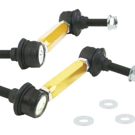 Whiteline Universal Sway Bar End Link Kit - 130-155mm Heavy Duty Adjustable - 10mm Ball Studs-Sway Bar Endlinks-Whiteline-WHLKLC140-135-SMINKpower Performance Parts