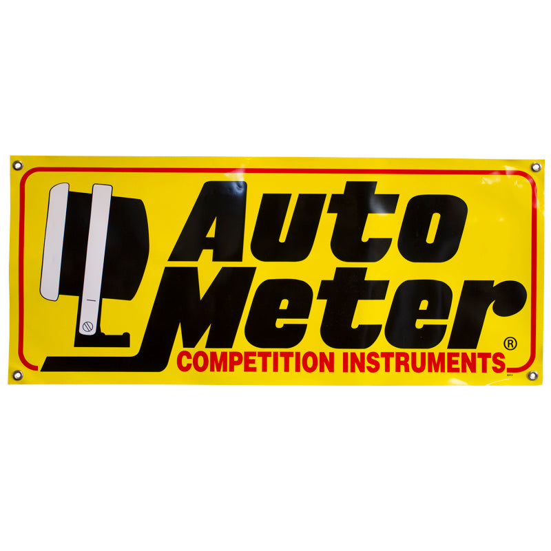 Autometer 3ft Heavy Race Banner-tuningsupply.com