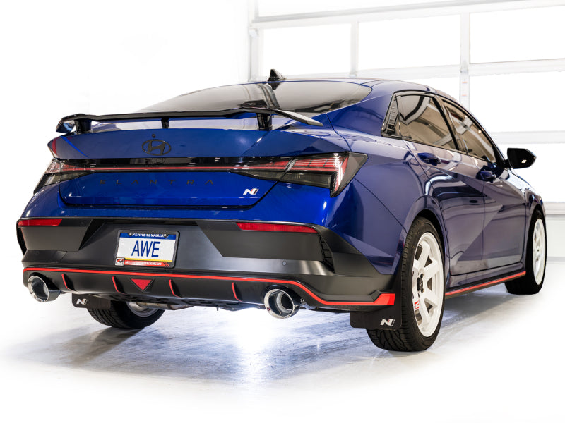 

AWE Tuning 3020-32237 - AWE3020-32237 - AWE Tuning 22-26 Hyundai Elantra N Track Edition Cat-Back Exhaust - Chrome Silver Tips - Shipped in Europe - Tuningsupply.com
