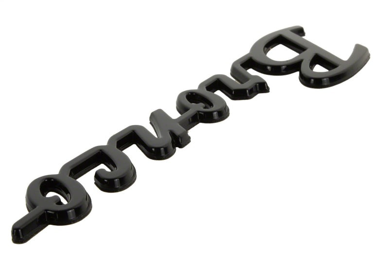 

Ford Racing M-1447-BSGS - FRPM-1447-BSGS - Ford Racing 21-24 Bronco Classic Script Fender Badge Kit - Gloss Black - Shipped in Europe - Tuningsupply.com
