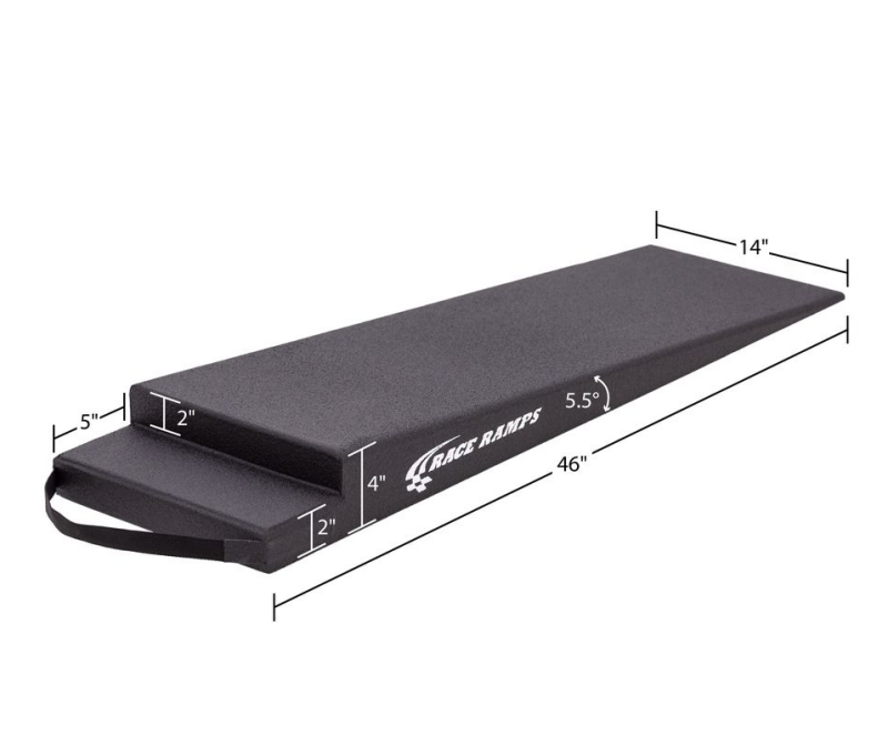 Race Ramps 4in. Trailer Ramp - 5.5 Degree Approach Angle-tuningsupply.com