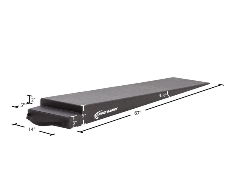 Race Ramps 5in. Trailer Ramp - 4.3 Degree Approach Angle-tuningsupply.com