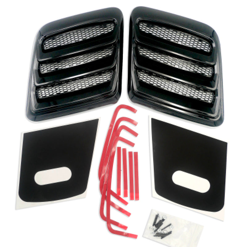 
    

Roush 422325 - RSH422325 - Roush 2018-2023 Mustang Hood Heat Extractors - Gloss Black - Shipped in Europe - Tuningsupply.com

  