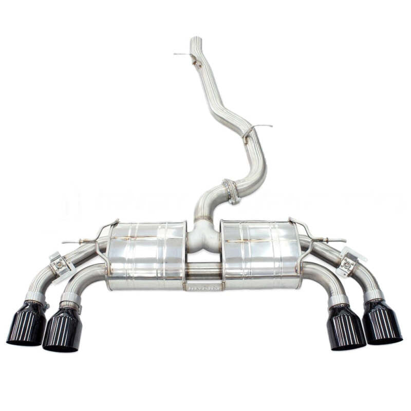 

Invidia HS22GFR8GV4SB - INVHS22GFR8GV4SB - Invidia 2022+ Volkswagen Golf R MK8 76mm R400 Valved Cat Back Exhaust Straight Cut Black Tips - Shipped in Europe - Tuningsupply.com
