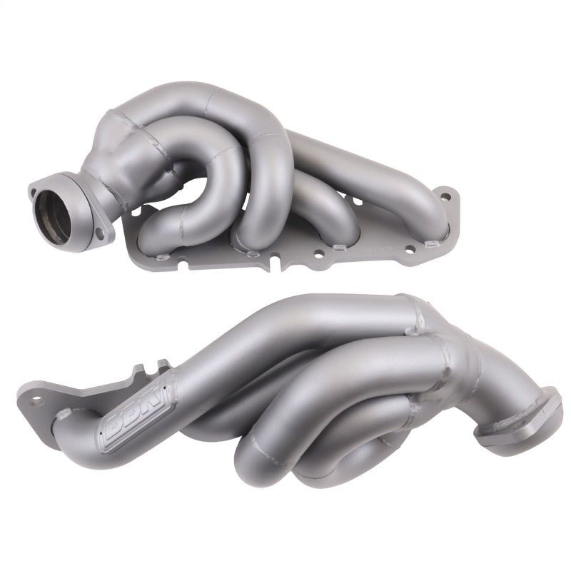 BBK 11-14 Ford F-150 Coyote 5.0 Shorty Tuned Length Exhaust Headers - 1-3/4in Titanium Ceramic-tuningsupply.com