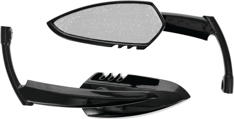 Kuryakyn Scythe Mirrors Black-tuningsupply.com