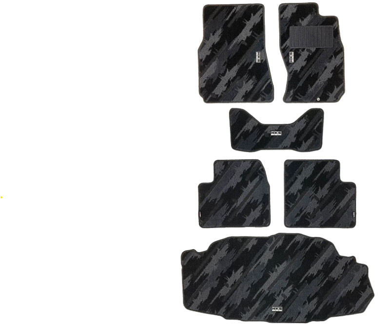 HKS FLOOR MATS BNR34 FULL SET OCT RHD-tuningsupply.com