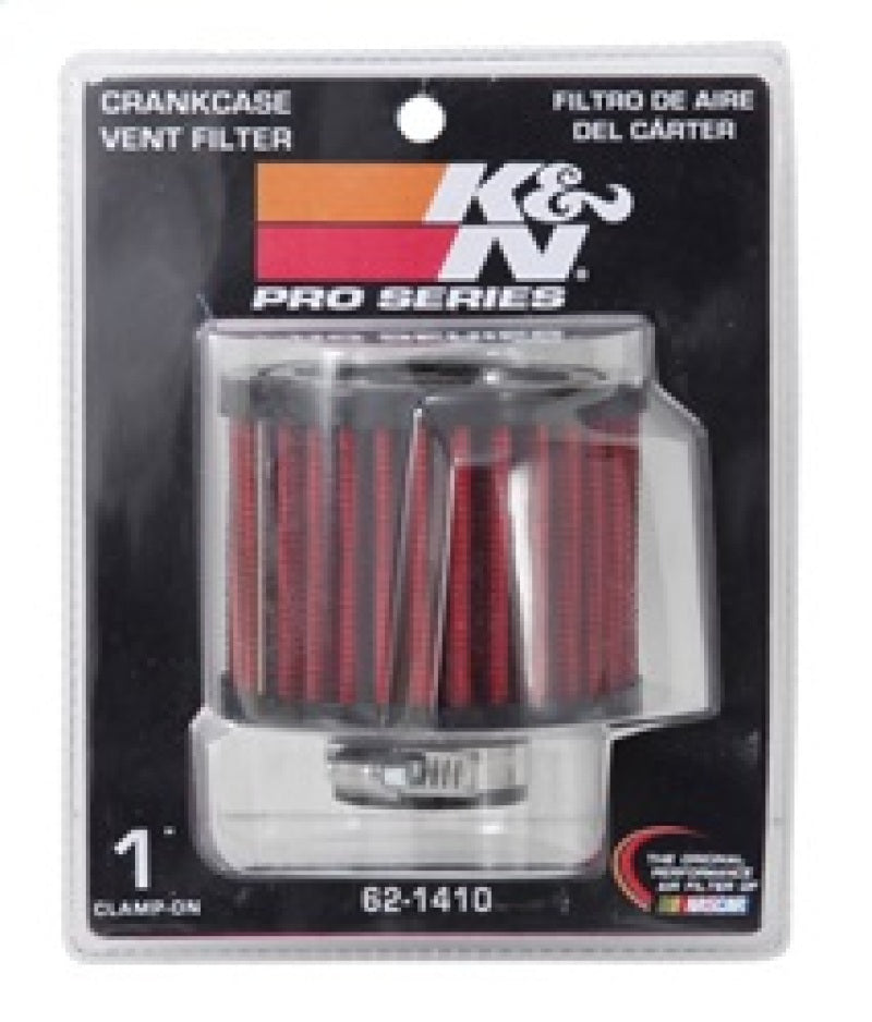 

K&N Engineering 62-1410 - KNN62-1410 - K&N 1 inch ID 3 inch OD 2.375 inch H Rubber Base Crankcase Vent Filter - Shipped in Europe - Tuningsupply.com
