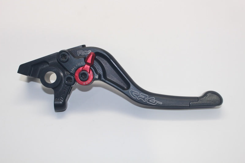 CRG 04-05 Kawasaki ZX10RR/ 01-04 Suzuki GSXR1000 RC2 Brake Lever - Short Black-tuningsupply.com