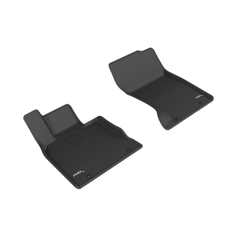 3D MAXpider 17-21 Genesis G90 AWD Kagu 1st Row Floormats - Black-tuningsupply.com