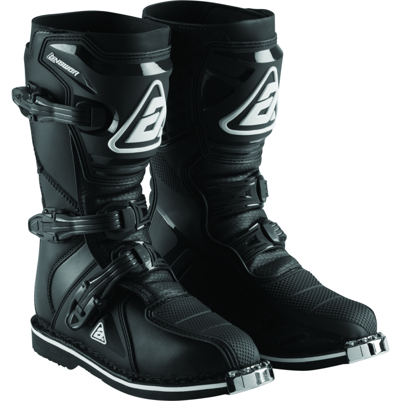 Answer AR1 Boot Black Youth Size - 2-tuningsupply.com