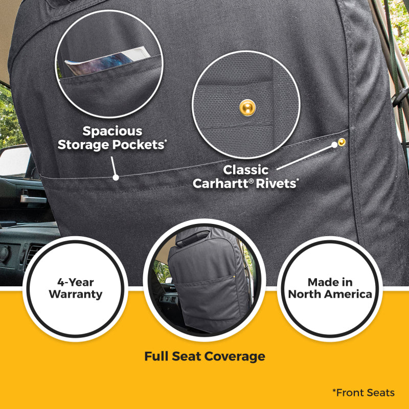 

Covercraft SSC3494COGY - CVRSSC3494COGY - Covercraft  21-25 Ford F150 Carhartt Super Dux SeatSaver Front Row Custom Seat Cover - Gravel - Shipped in Europe - Tuningsupply.com
