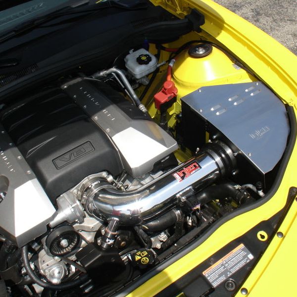 Injen 10 Camaro 6.2L V8 Polished Power-Flow Short Ram Air Intake System-tuningsupply.com